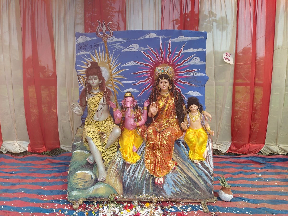 Familia Del Dios Shiva
