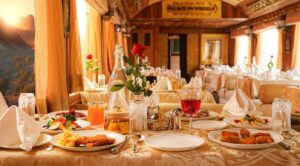Restaurante de Palace on Wheels Tren